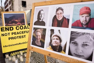 Solidarity manifestation in Germany