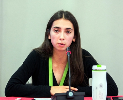 Marina Dubina, one of the Ecohome activists repeatedly persecuted
